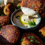 Easy Lentil Patties (with Lemon Tahini Dip) 26 Easy Lentil Patties (with Lemon Tahini Dip)