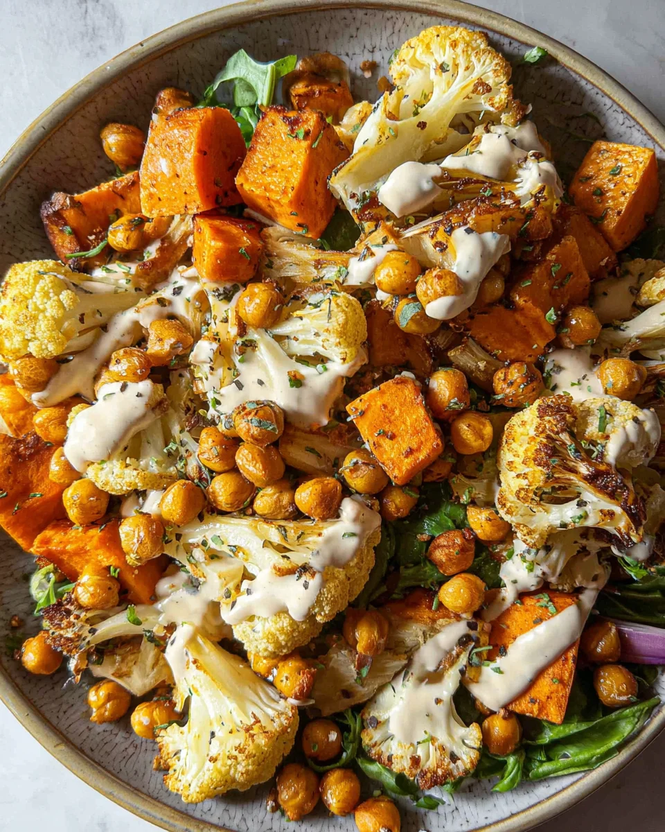 Easy Nourish Bowl Recipe with Tahini Yogurt Dressing 19 Easy