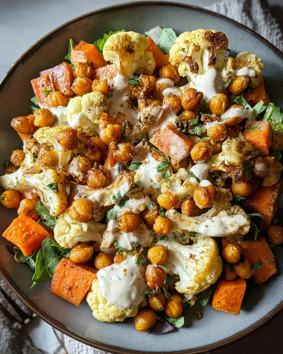 Easy Nourish Bowl Recipe with Tahini Yogurt Dressing 20 Easy