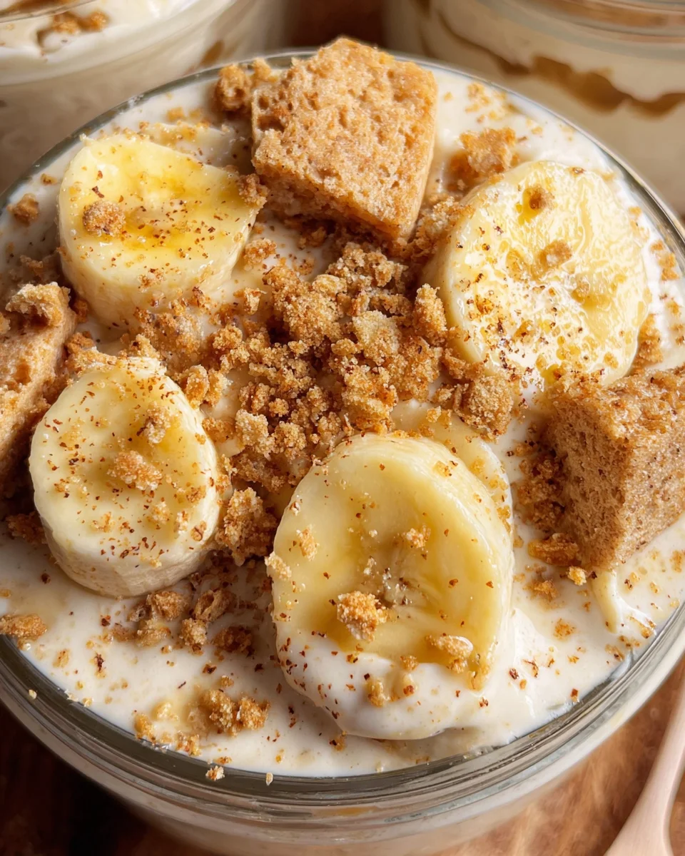 Easy Protein Banana Pudding