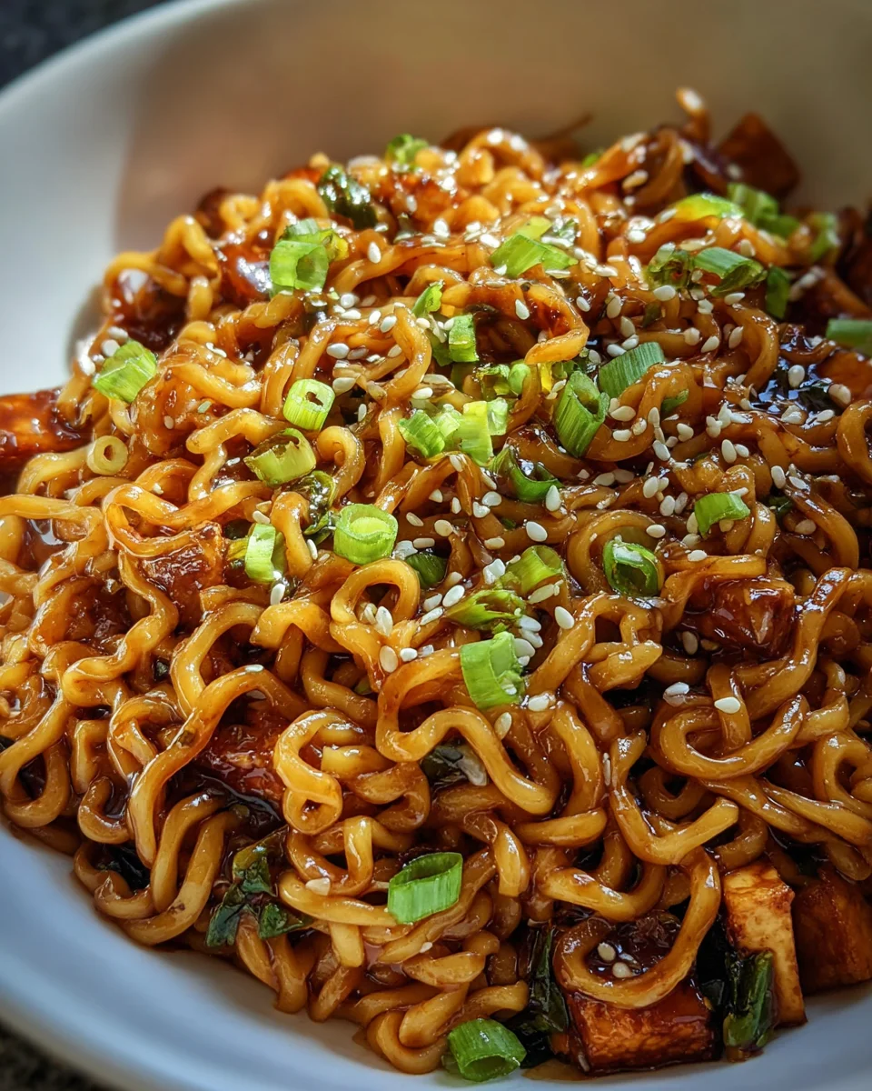 Easy Saucy Ramen Noodles 18 Easy