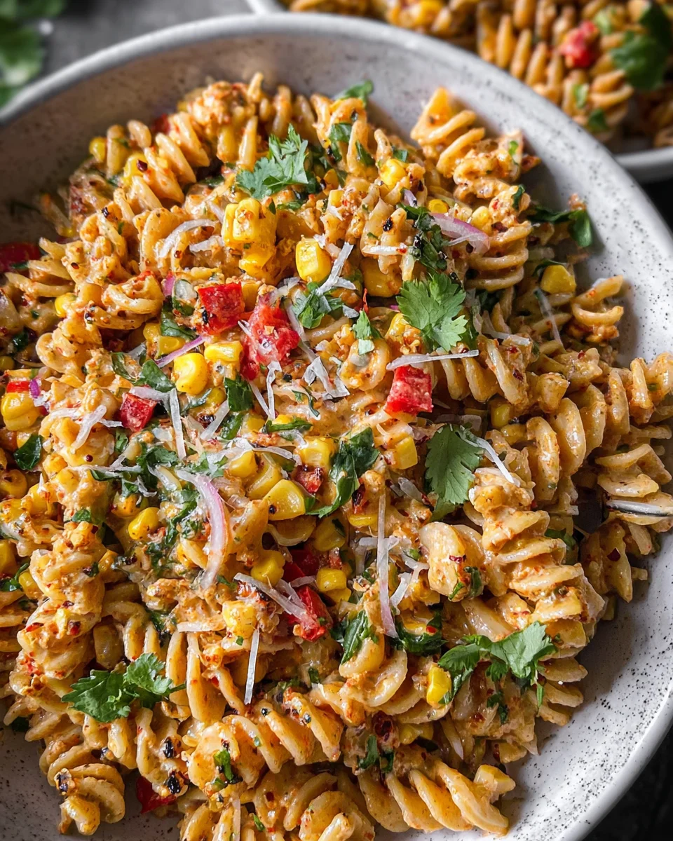 Esquites-Inspired Pasta Salad (Mexican Street Corn-Inspired) 20 Esquites-Inspired