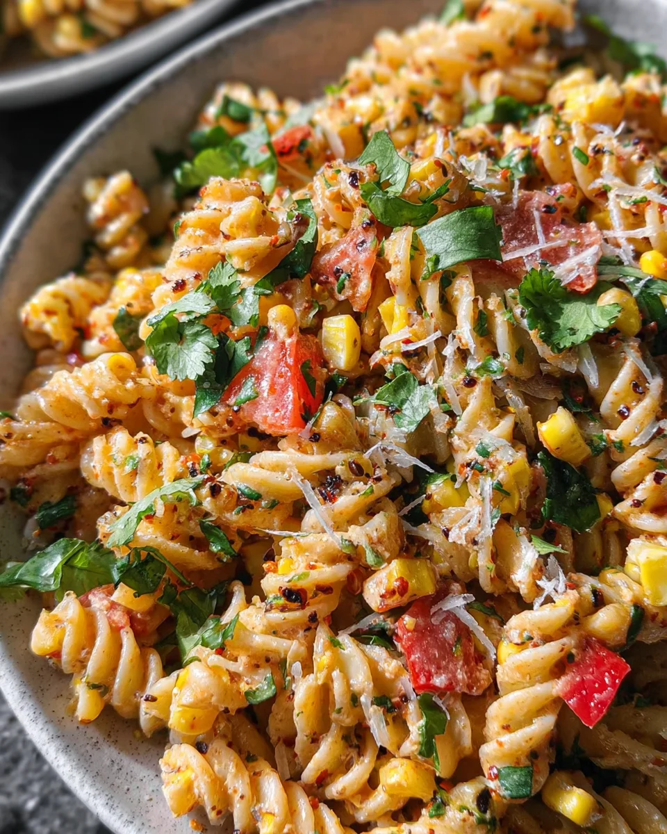 Esquites-Inspired Pasta Salad (Mexican Street Corn-Inspired) 21 Esquites-Inspired
