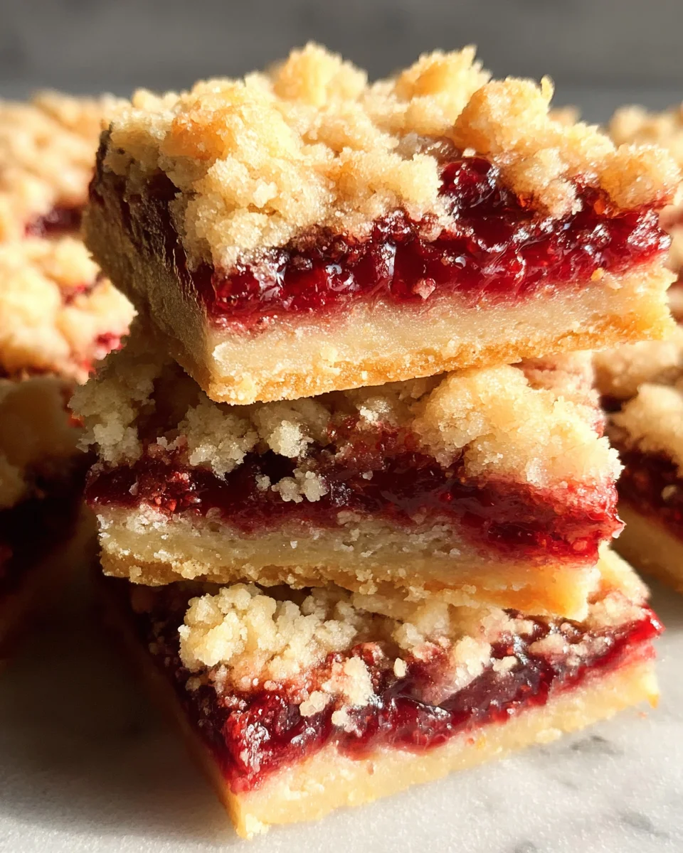 Fabulous Five Ingredient Raspberry Bars 17 Fabulous