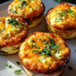 Fluffy Cottage Cheese Egg Muffins