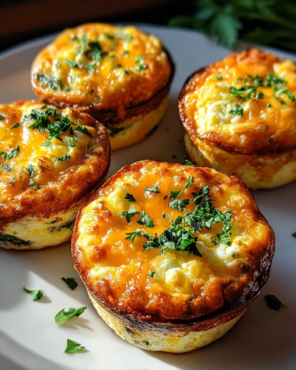 Fluffy Cottage Cheese Egg Muffins