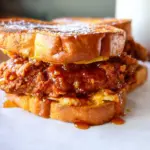 French Toast Fried Chicken Sandwich 34 French Toast Fried Chicken Sandwich