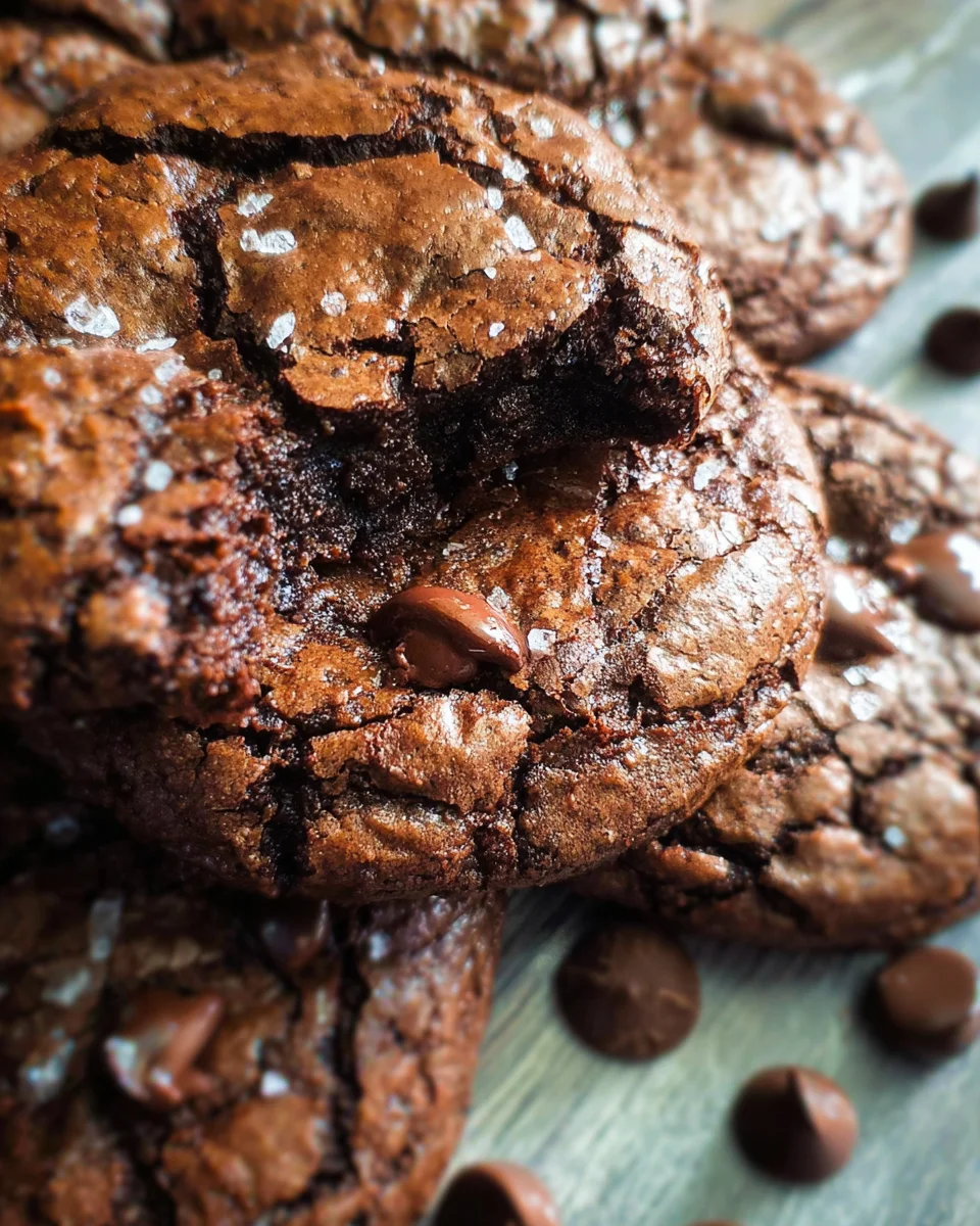 Fudgy Chewy Browkies (Brookies)