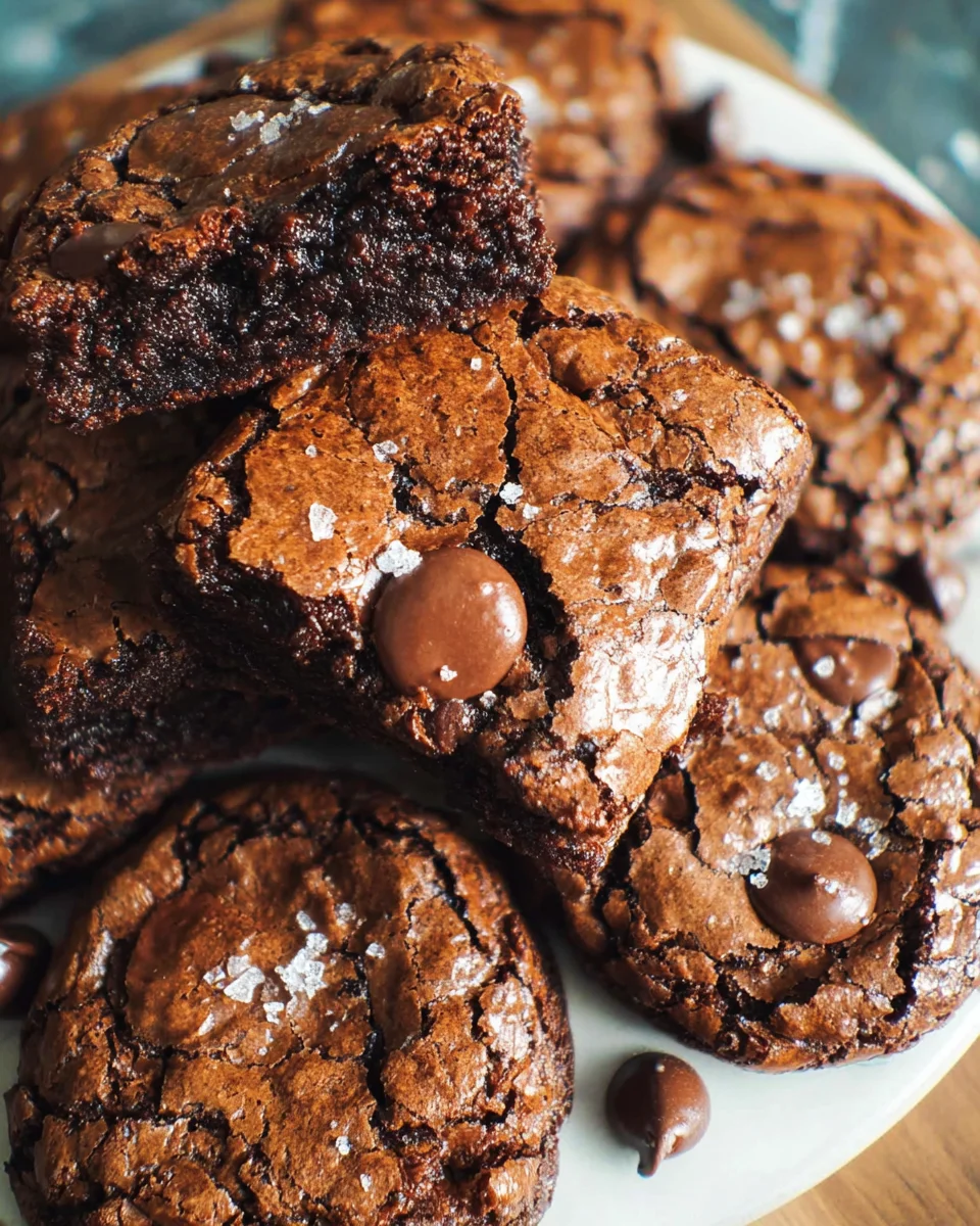 Fudgy Chewy Browkies (Brookies) 23 Fudgy