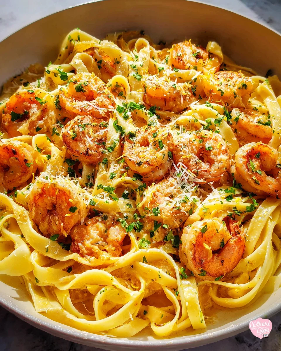 Garlic Butter Shrimp Pasta 21 Garlic