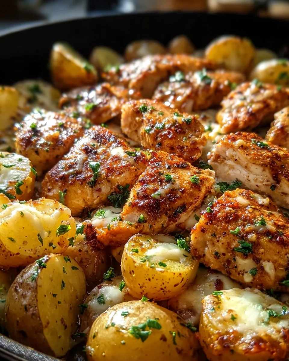 Garlic Parmesan Chicken and Potatoes (One-Pan Dinner) 20 Garlic