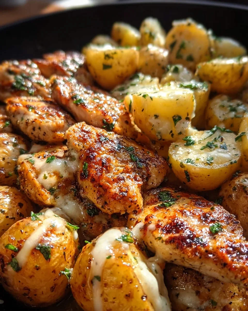 Garlic Parmesan Chicken and Potatoes (One-Pan Dinner) 21 Garlic
