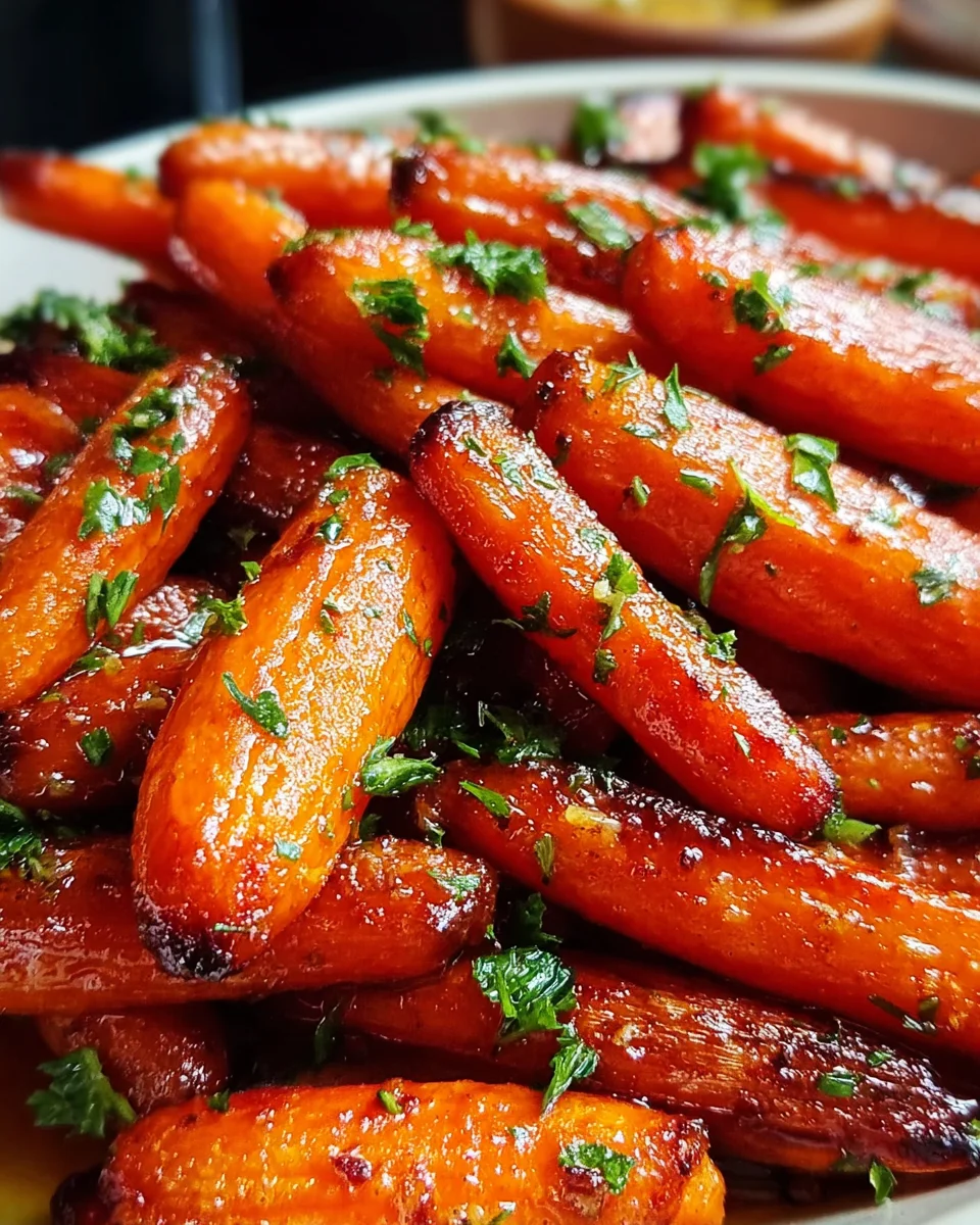 Glazed Roasted Carrots
