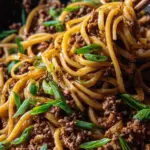 Ground Beef Mongolian Noodles 25 Ground Beef Mongolian Noodles