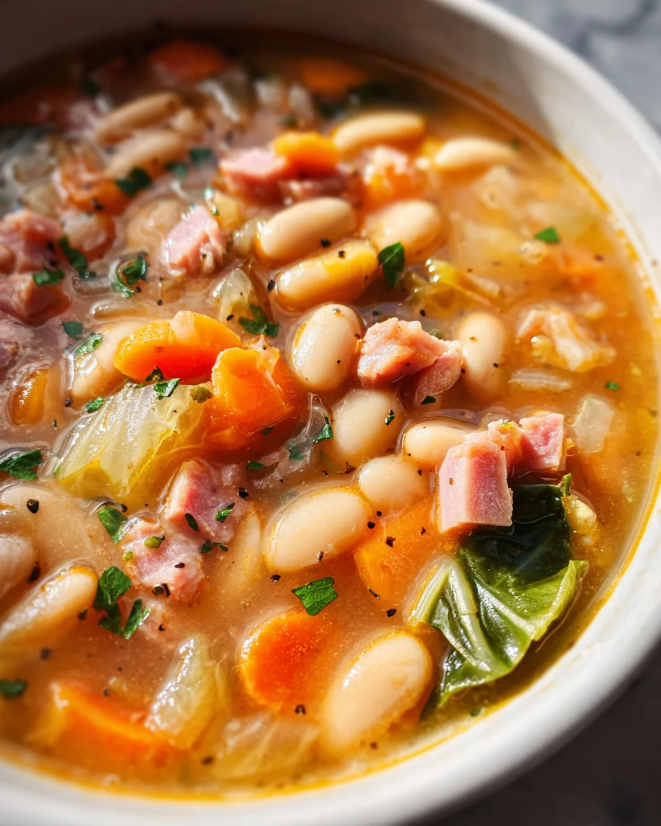 Ham and Bean Soup Recipe 23 Ham