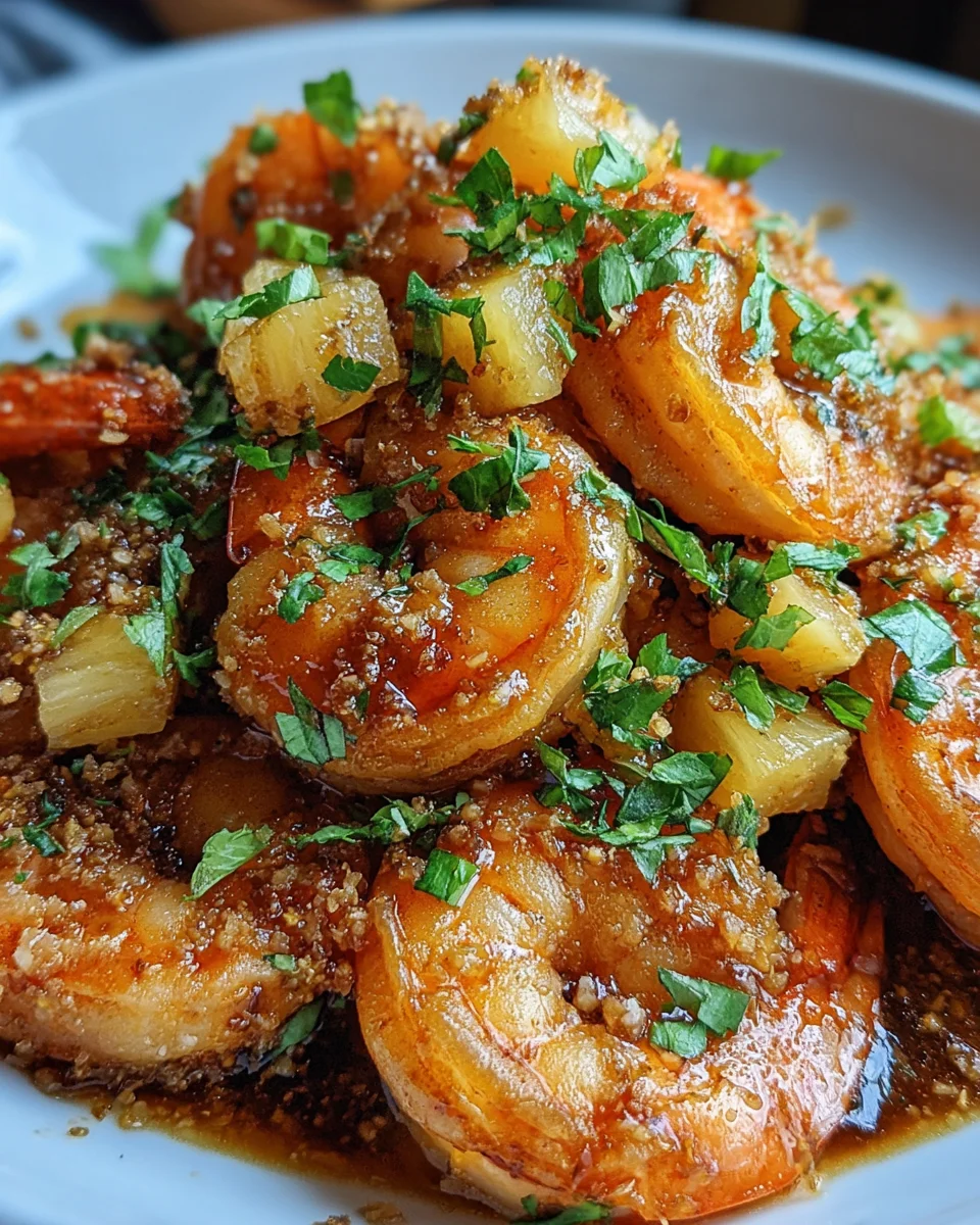 Hawaiian Garlic Shrimp 21 Hawaiian