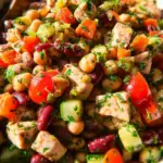 High-Protein Dense Bean Salad with Chicken 23 High-Protein Dense Bean Salad with Chicken