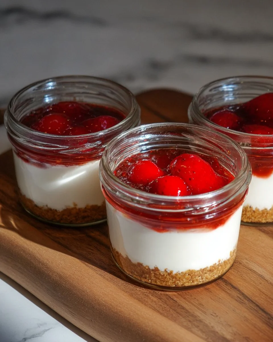 High Protein Cheesecake Jars 15 High