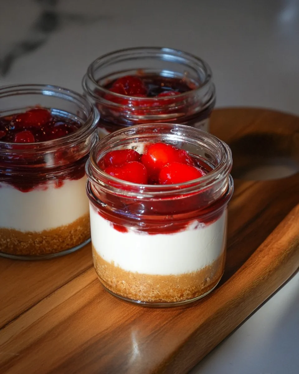 High Protein Cheesecake Jars 16 High