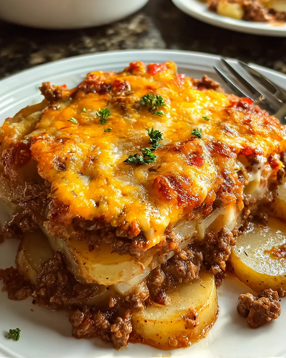 Hobo Casserole Ground Beef
