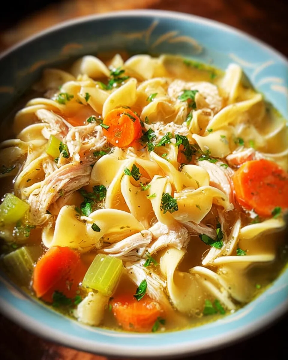 Homemade Chicken Noodle Soup
