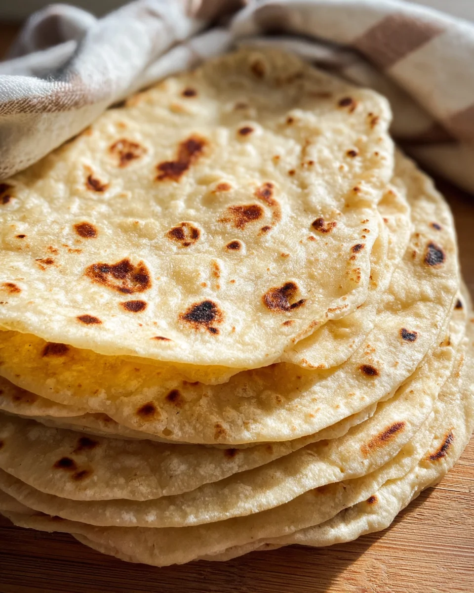 Homemade Flour Tortillas 16 Homemade