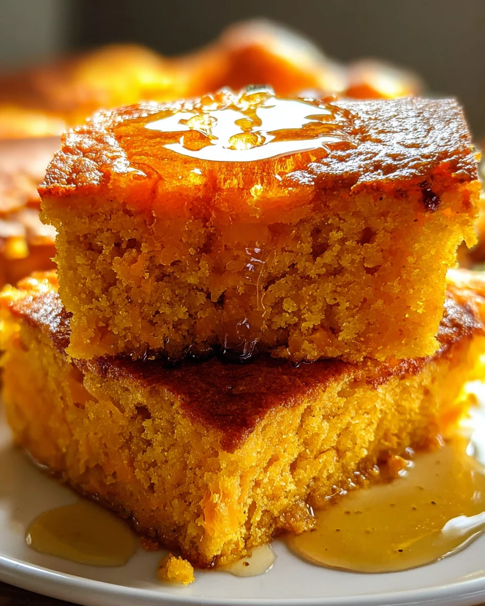Honey Butter Sweet Potato Cornbread 26 Honey