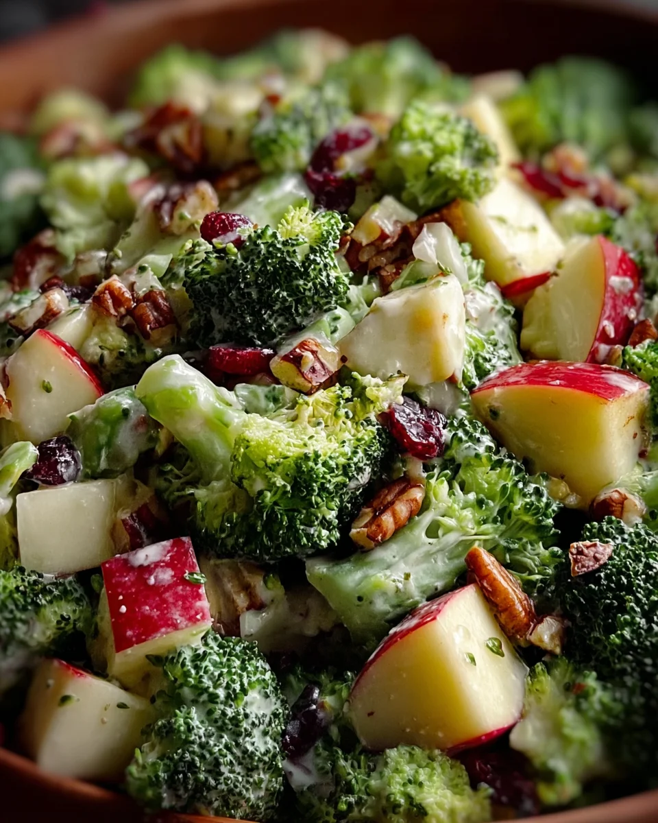 Honeycrisp Apple Broccoli Salad