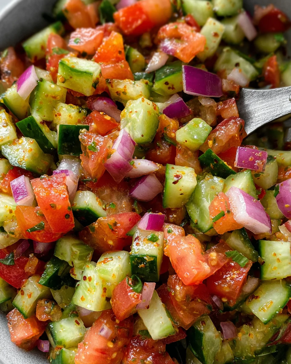 Indian Kachumber Salad