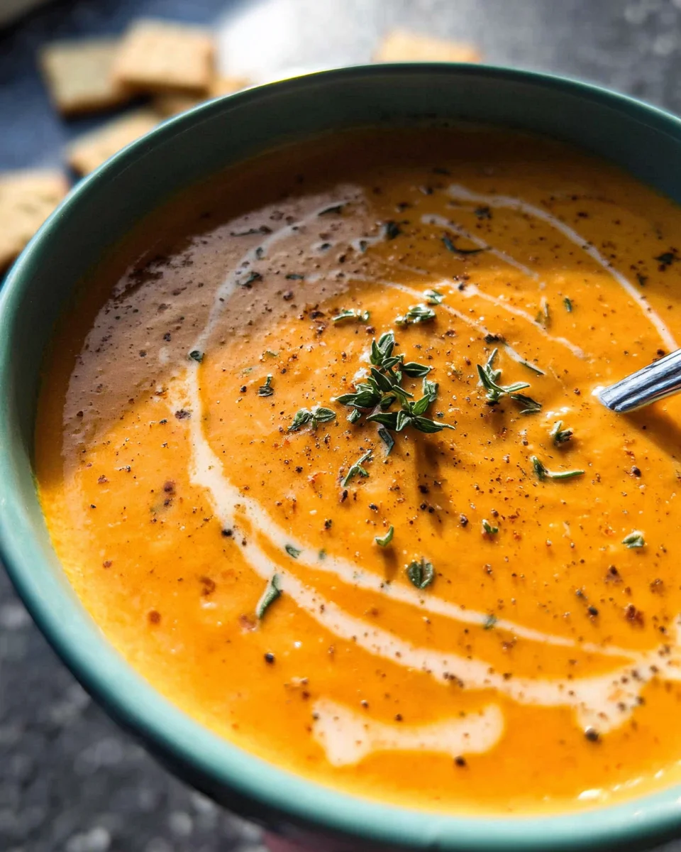 Instant Pot Carrot Ginger Soup (Vegan)