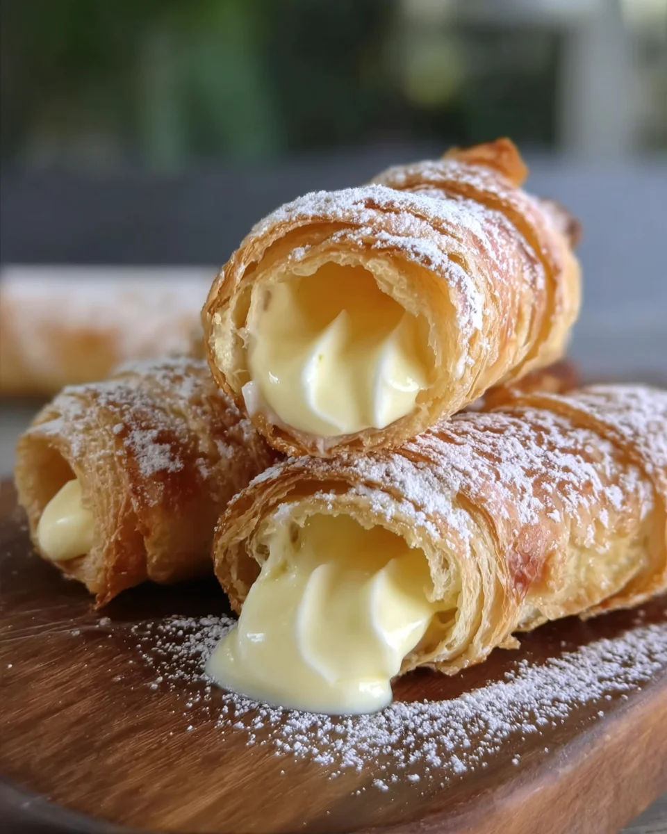 Italian Cream Stuffed Cannoncini 16 Italian