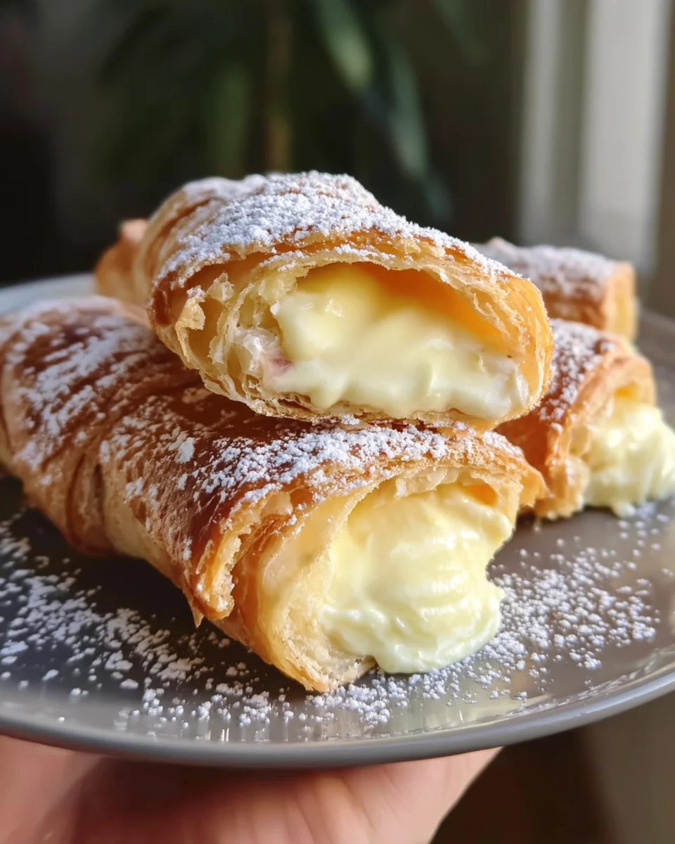Italian Cream Stuffed Cannoncini 17 Italian