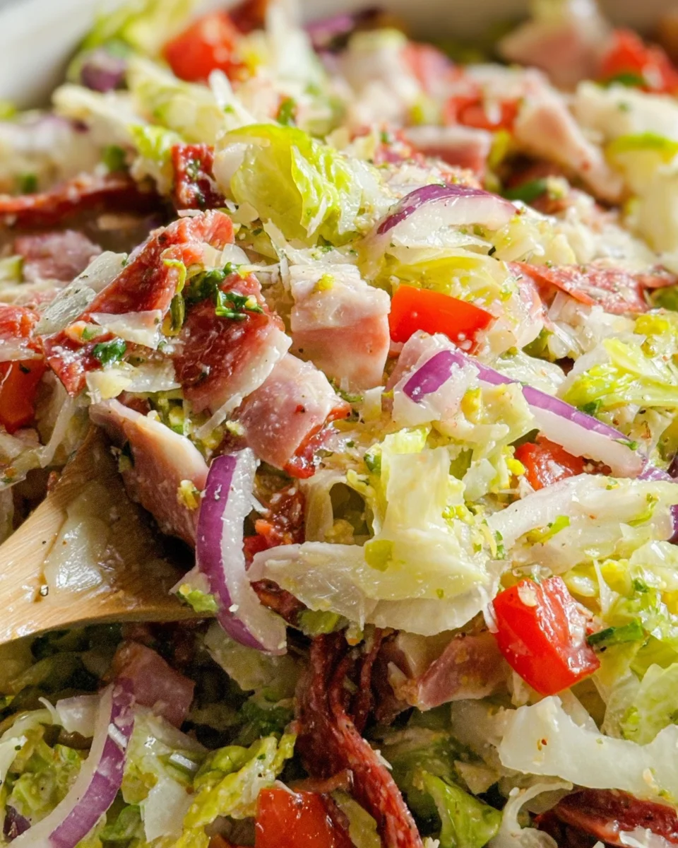 Italian Grinder Salad (Chopped Sub Salad) 25 Italian