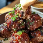 Korean BBQ Meatballs with Spicy Mayo Dip 35 Korean BBQ Meatballs with Spicy Mayo Dip