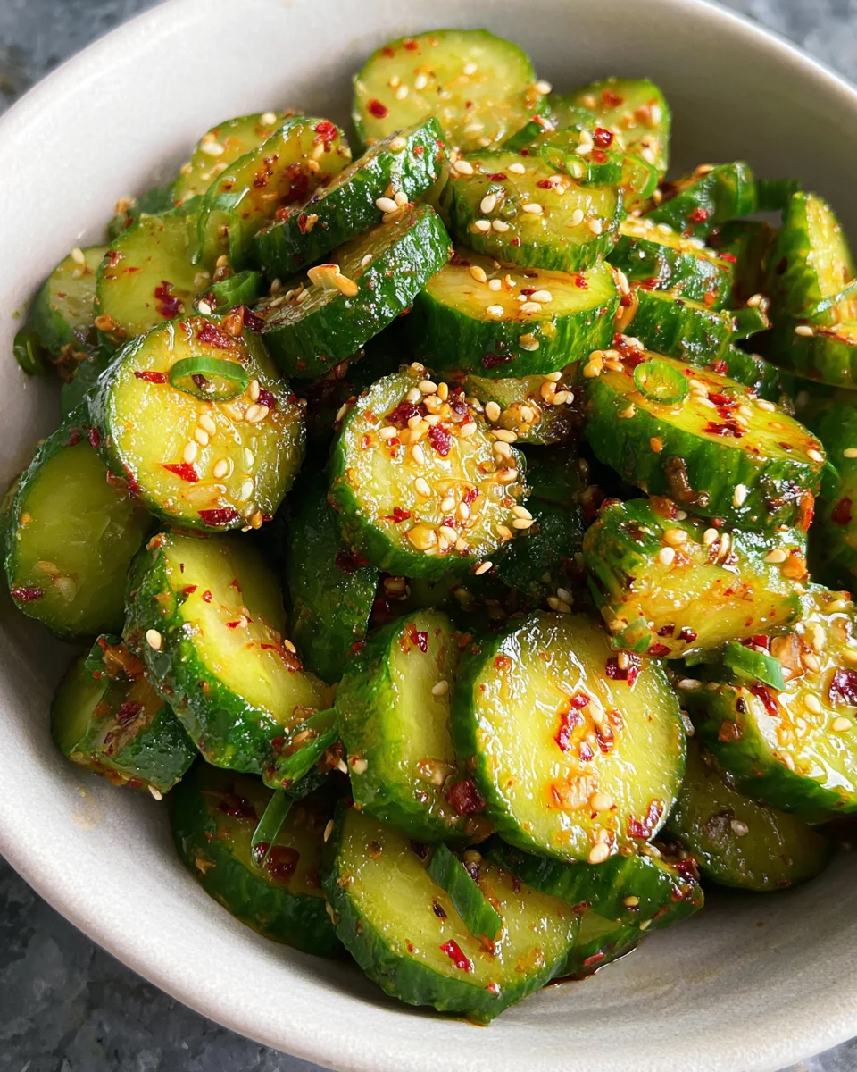 Korean Cucumber Salad