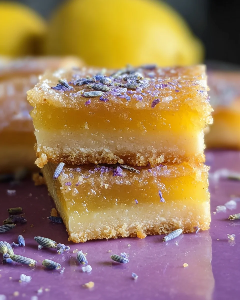 Lavender Lemon Bars 21 Lavender