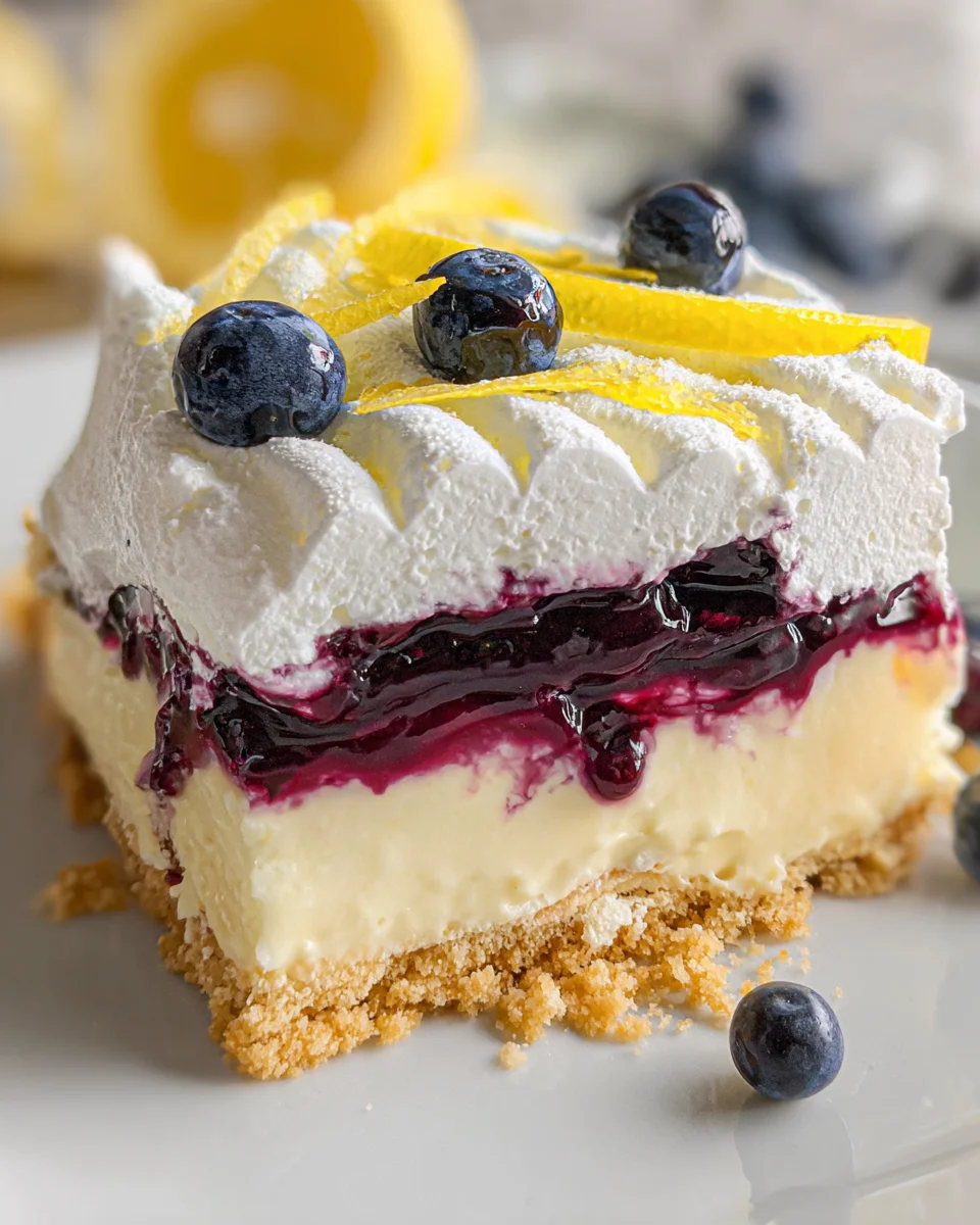 Lemon Blueberry Delight