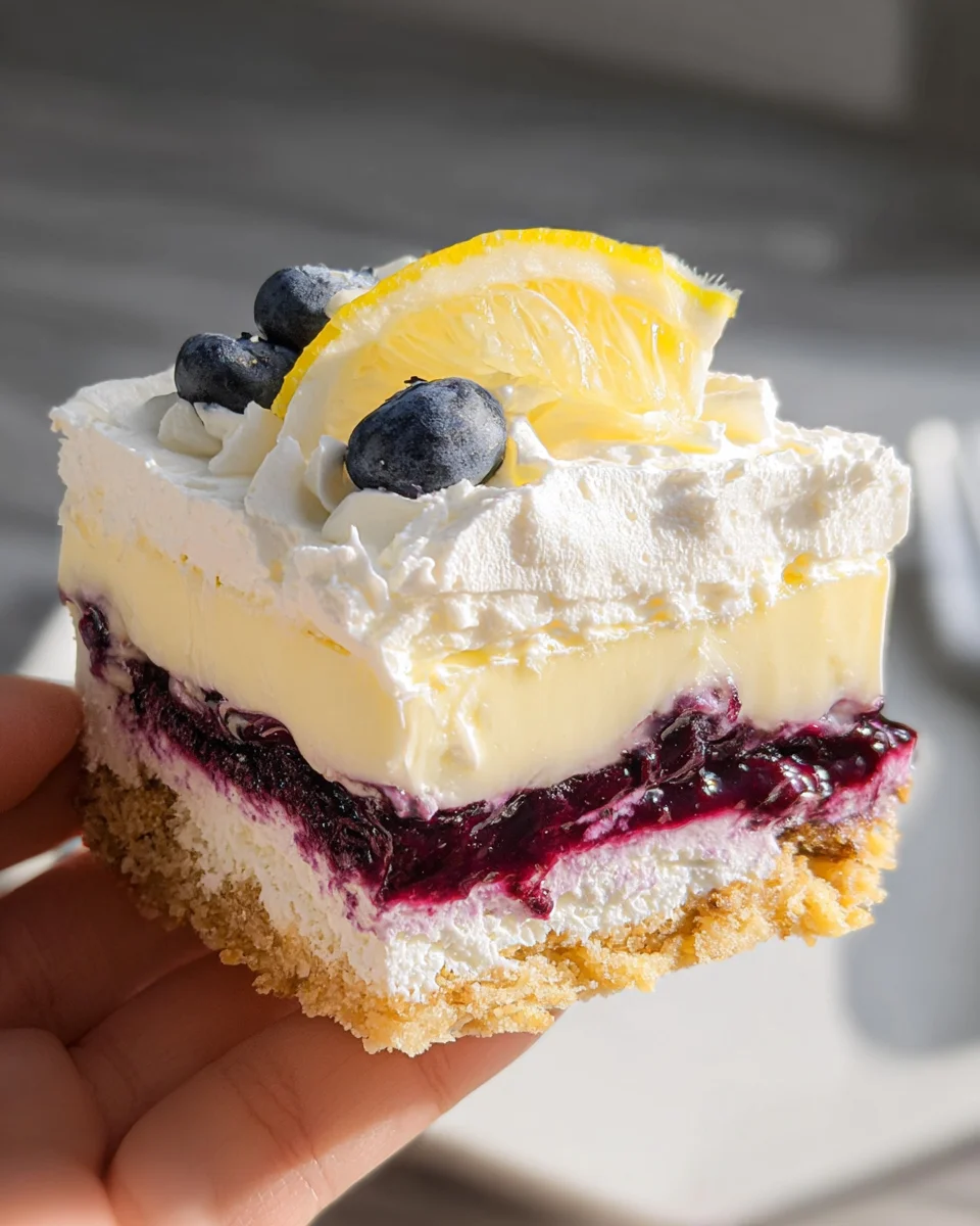 Lemon Blueberry Delight 20 Lemon