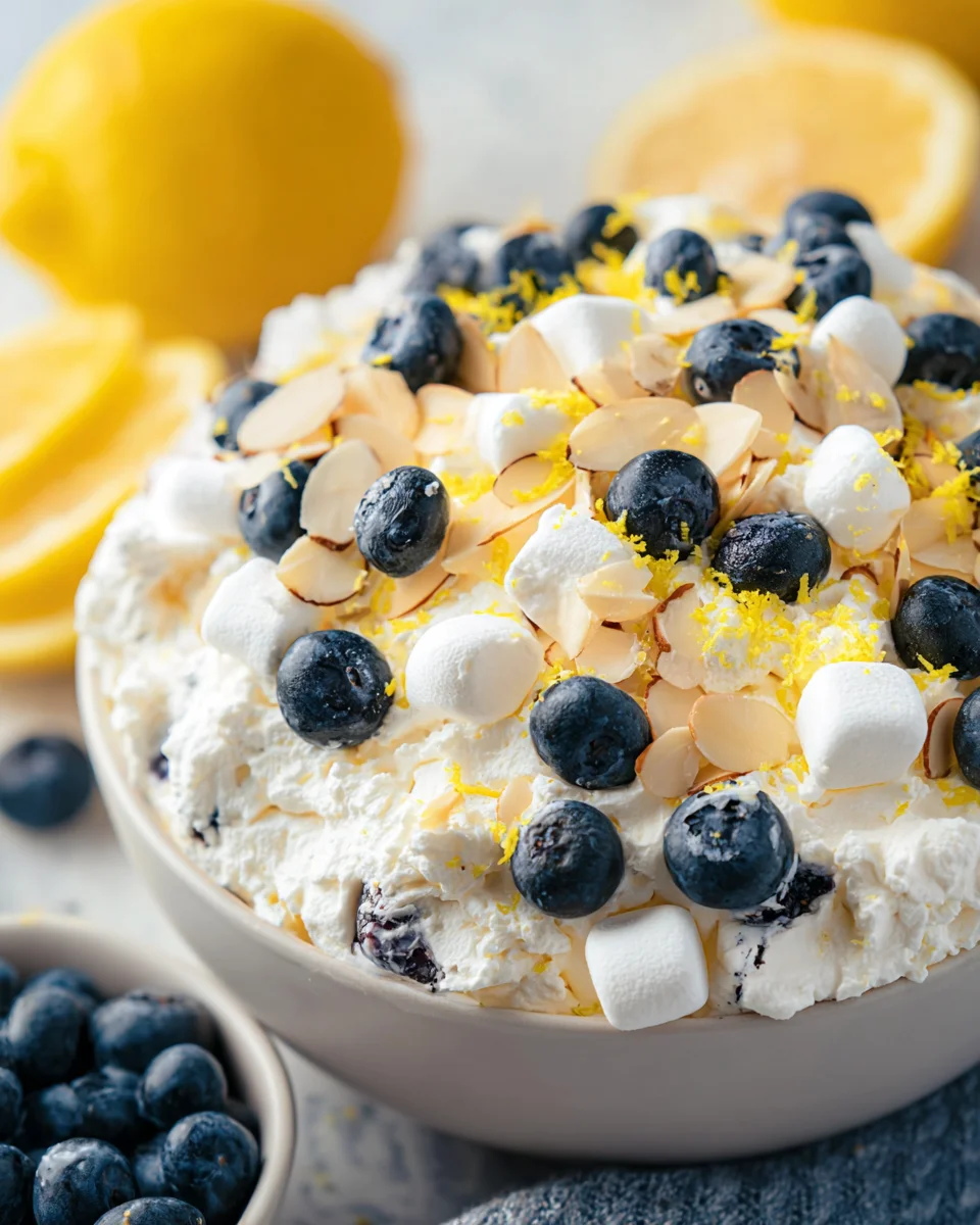 Lemon Blueberry Fluff