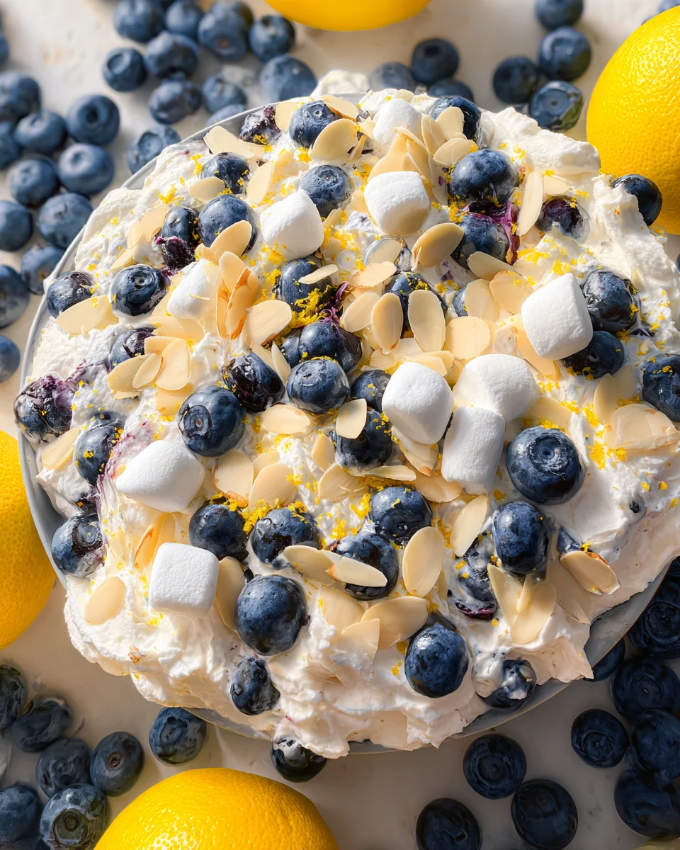 Lemon Blueberry Fluff 15 Lemon
