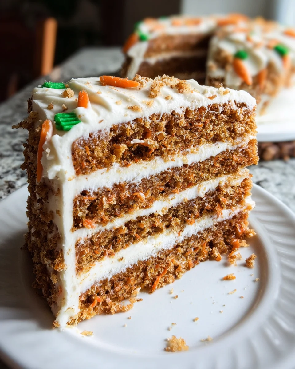 MOIST Vegan Carrot Cake Recipe with Cream Cheese Frosting 28 MOIST