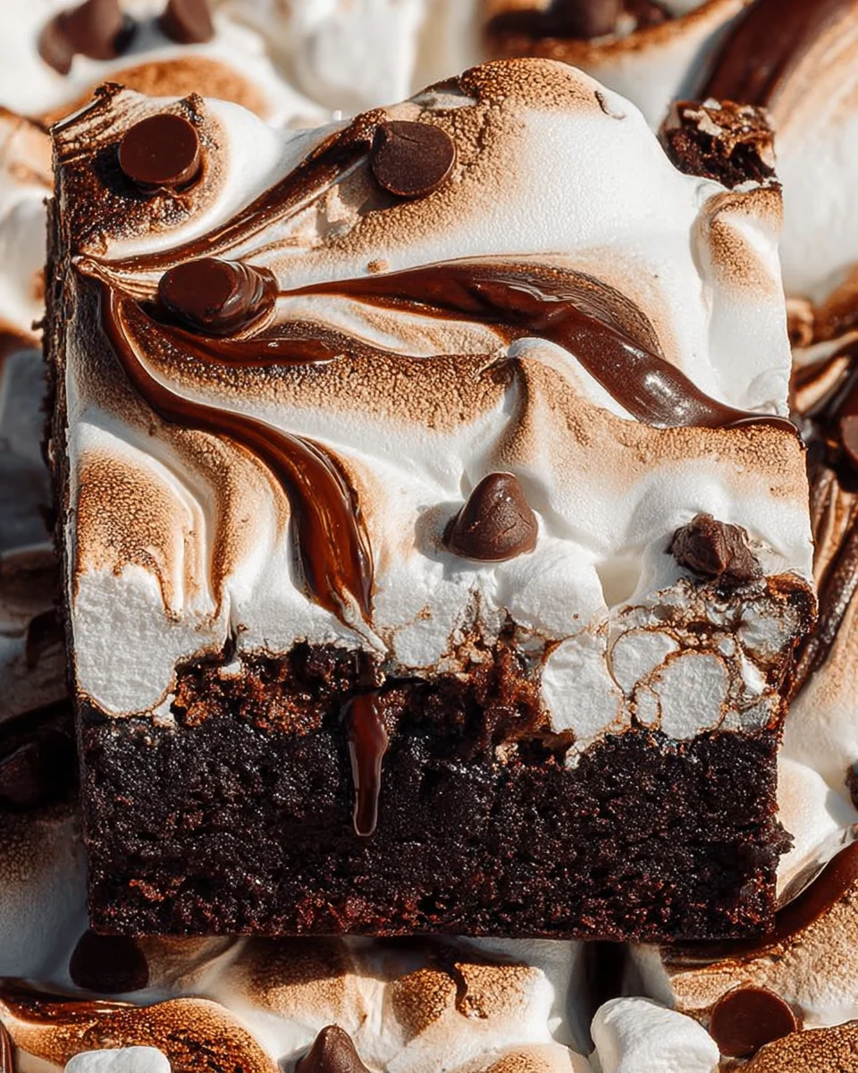 Marshmallow Brownies 20 Marshmallow