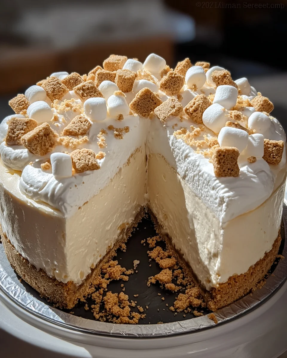 Marshmallow Cheesecake 19 Marshmallow