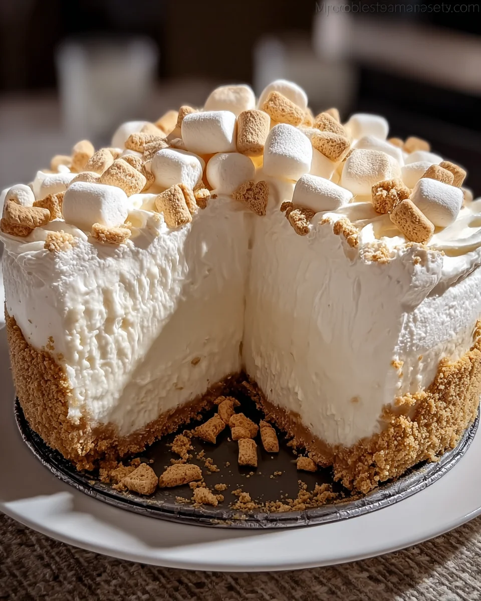Marshmallow Cheesecake 20 Marshmallow