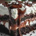 Marshmallow Chocolate Poke Cake 21 Marshmallow Chocolate Poke Cake