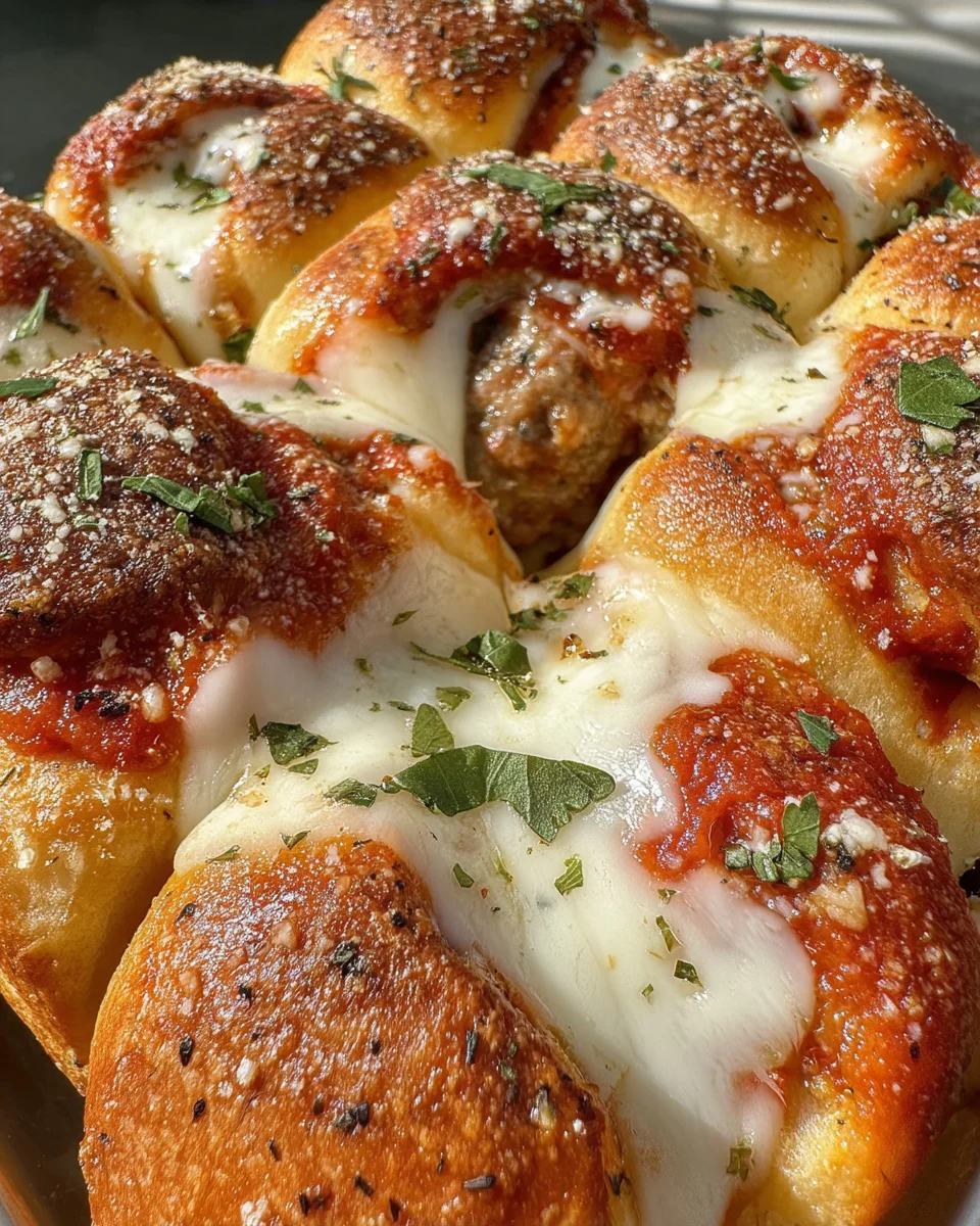 Meatball Parmesan Sliders