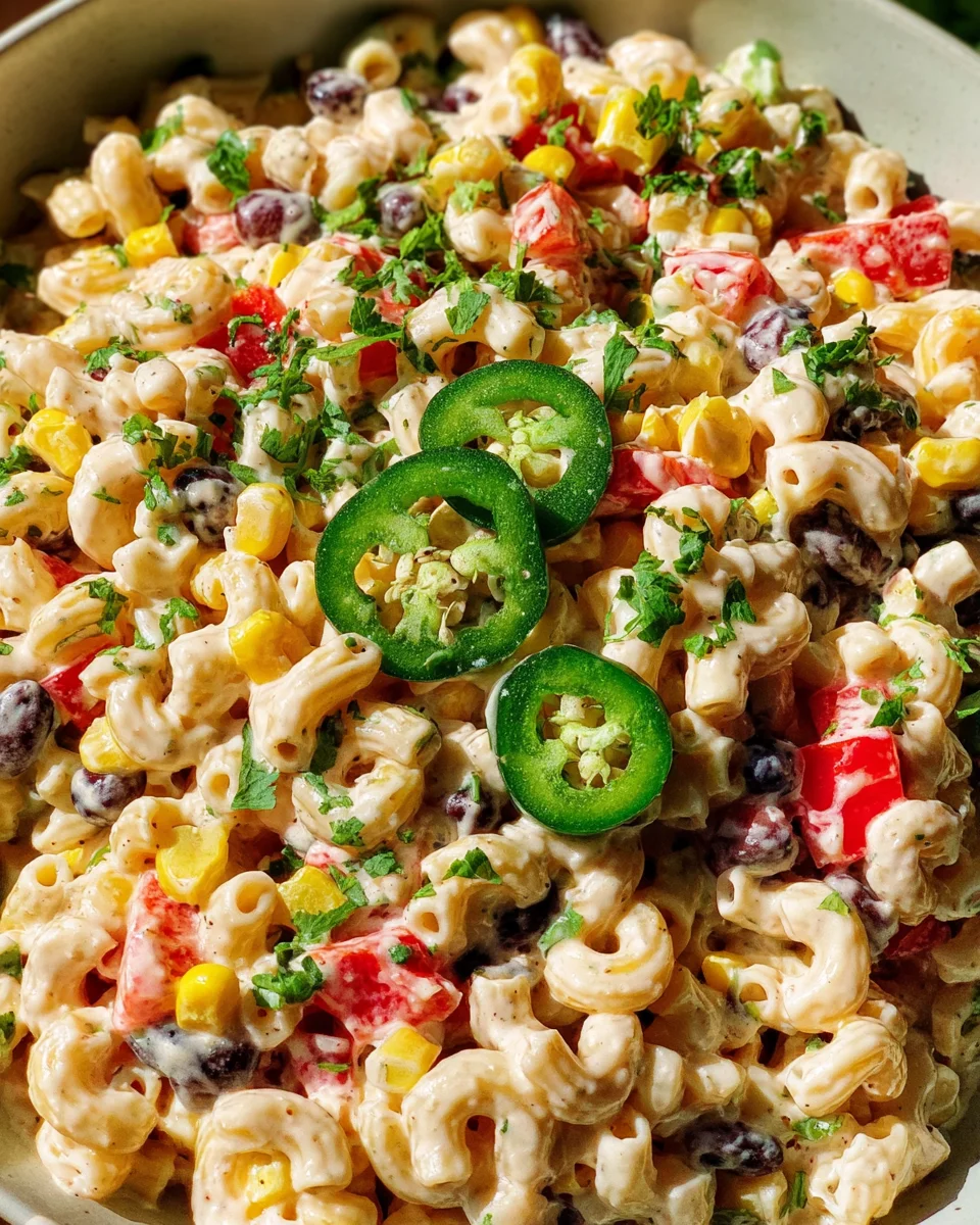 Mexican Macaroni Salad Recipe 19 Mexican