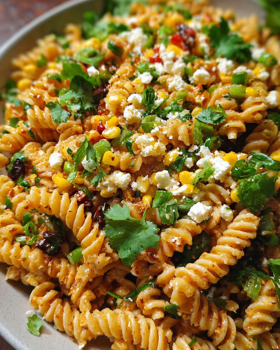 Mexican Street Corn Pasta Salad