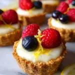 Mini Lemon Cheesecake Tarts 21 Mini Lemon Cheesecake Tarts