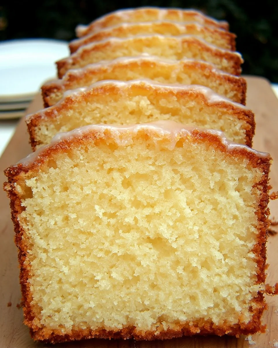 Moist Vanilla Pound